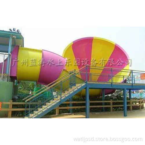 Kids Small Tornado Water Slide Aqua Park Commercial Hurrica